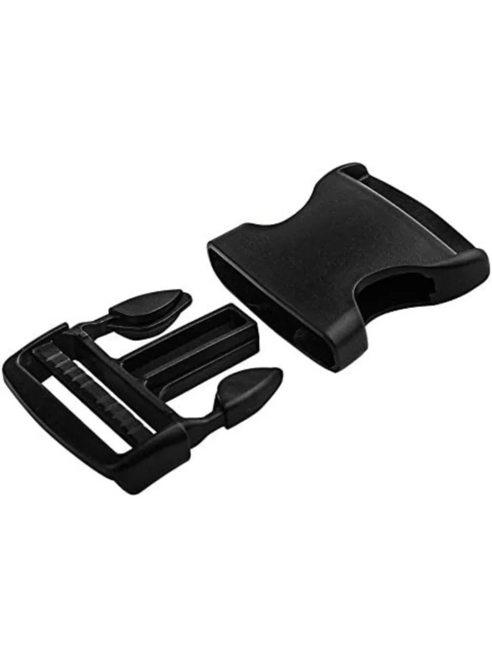 15 Pack Adjustable Plastic Quick Release Buckles for Pet Collars & Straps - 2